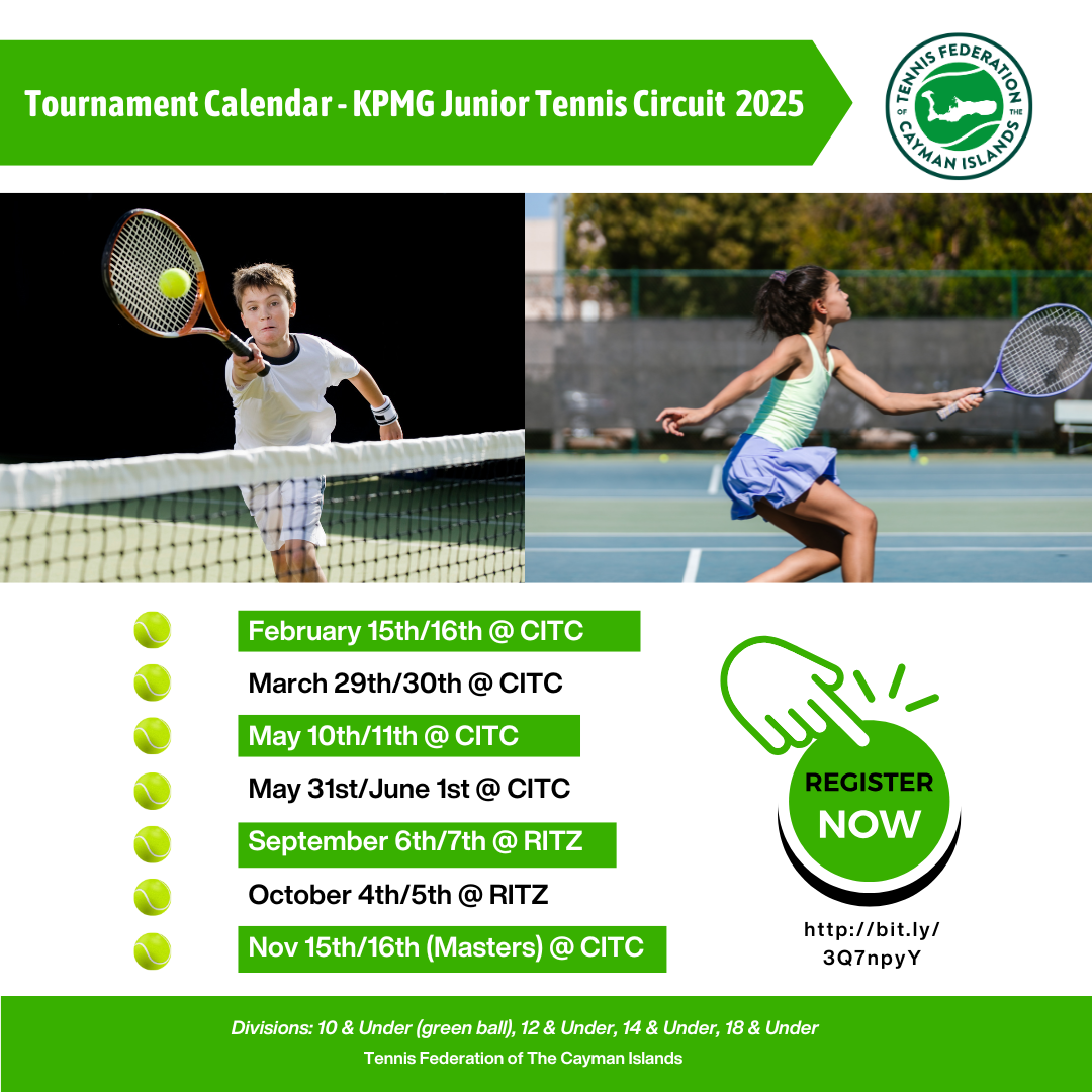 2025 KPMG Junior Tennis Circuit Schedule